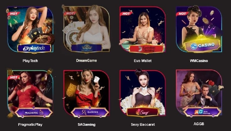 Danh sách nhà phát hành game casino online uy tín nhất tại sân chơi EU9 8 3. Playtech