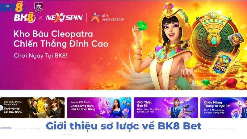BK8 Bet - Nhà Cái Cá Cược Uy Tín Hàng Đầu Châu Á 4 Giới thiệu sơ lược về BK8 Bet