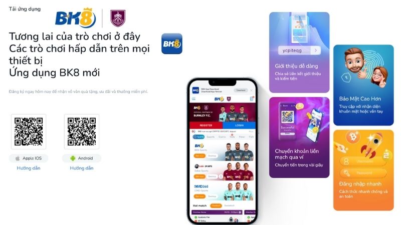 BK8 Bet - Nhà Cái Cá Cược Uy Tín Hàng Đầu Châu Á 6 Trải nghiệm cá cược di động với BK8