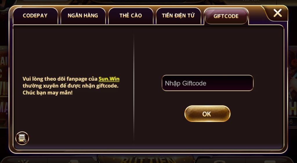 Top 5 Phương Thức Nạp Tiền Sunwin Phổ Biến Nhất 10 Nạp tiền sunwin gifcode